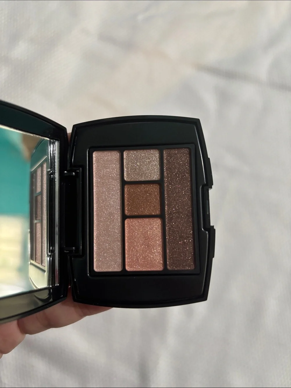 Lancome Eye Brightening All-in-One Shadow and Liner Palette, Coral Crush